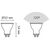  Лампа GAUSS GU10 13631 LED софит 11Вт одна шт. 