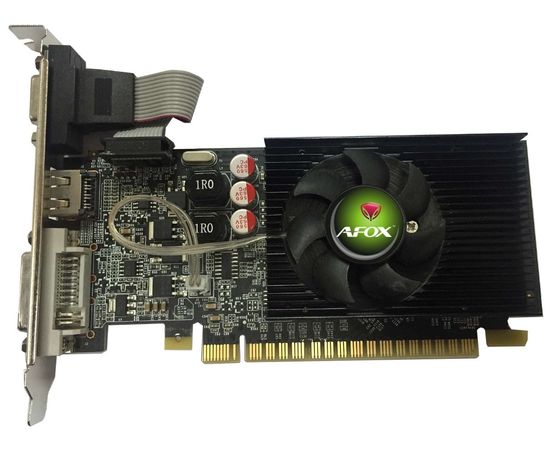  Видеокарта AFOX GeForce GT210 AF210-1024D3L8 1GB DDR3 64Bit VGA DVI HDMI RTL 