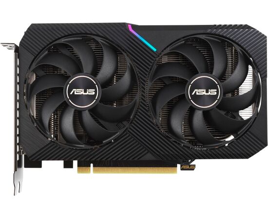  Видеокарта Asus GeForce RTX 3060 DUAL-RTX3060-O12G-V2 192 GDDR6 1837/15000/HDMIx1/DPx3/HDCP Ret 