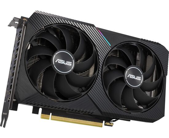  Видеокарта Asus GeForce RTX 3060 DUAL-RTX3060-O12G-V2 192 GDDR6 1837/15000/HDMIx1/DPx3/HDCP Ret 