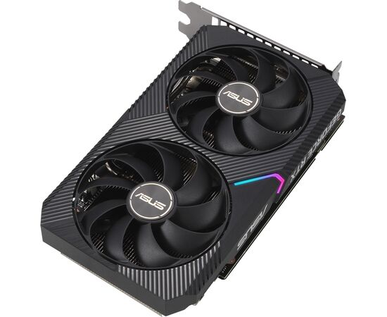  Видеокарта Asus GeForce RTX 3060 DUAL-RTX3060-O12G-V2 192 GDDR6 1837/15000/HDMIx1/DPx3/HDCP Ret 