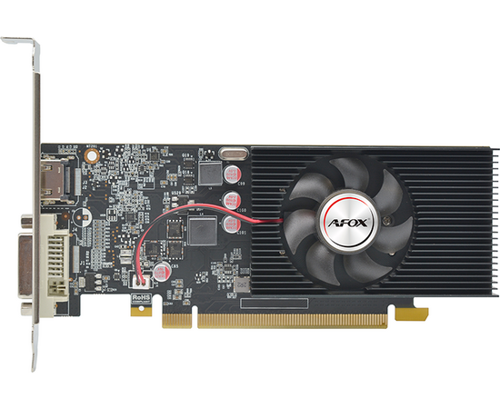  Видеокарта AFOX GT1030 (AF1030-2048D5L7) 2GB GDDR5 64BIT DVI HDMI LP Single Fan RTL (780087) 