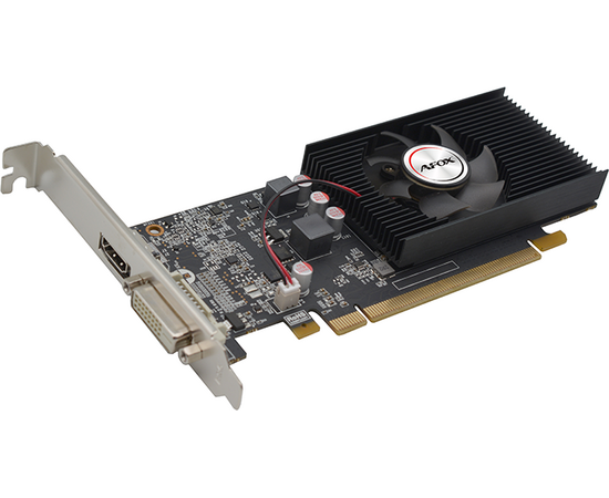  Видеокарта AFOX GT1030 (AF1030-2048D5L7) 2GB GDDR5 64BIT DVI HDMI LP Single Fan RTL (780087) 