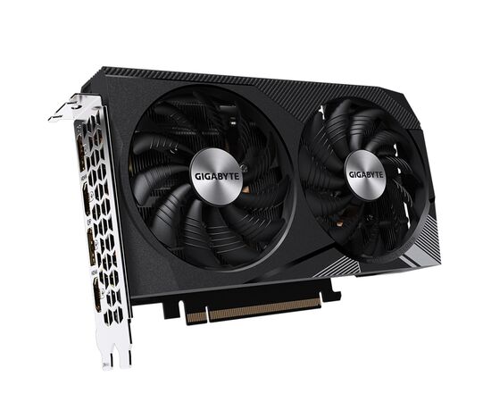  Видеокарта Gigabyte Nvidia GeForce RTX 3060 WINDFORCE OC (GV-N3060WF2OC-12GD) 12288Mb PCI-E 4.0 192 GDDR6 1792/15000 HDMIx2 DPx2 HDCP Ret 