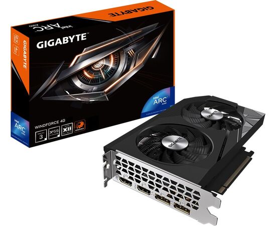  Видеокарта Gigabyte A310 WINDFORCE (GV-IA310WF2-4GD) 4GB 