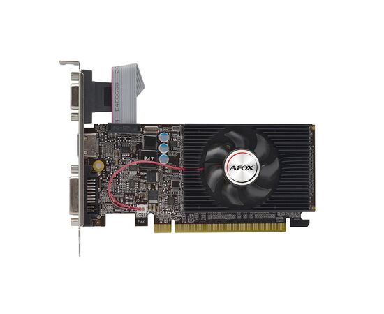  Видеокарта AFOX GT610 (AF610-1024D3L7-V6) 1GB LP DDR3 64BIT DVI HDMI VGA SINGLE FAN RTL 