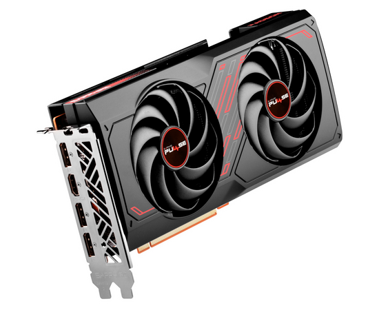  Видеокарта Sapphire RX7600 Pulse (11324-01-20G) 8GB 128-bit GDDR6 HDMI 3xDP 2Fan RTL 