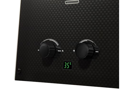  Газовый водонагреватель Ballu GWH 10 Fiery Glass Carbon 