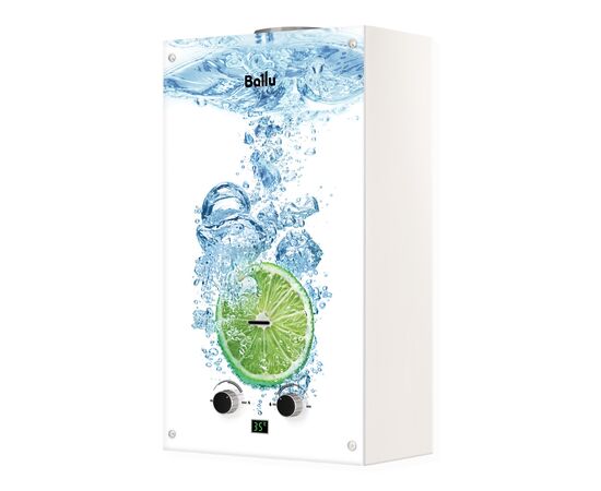  Газовый водонагреватель Ballu GWH 10 Fiery Glass Lime 