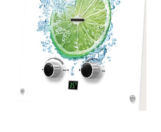  Газовый водонагреватель Ballu GWH 10 Fiery Glass Lime 
