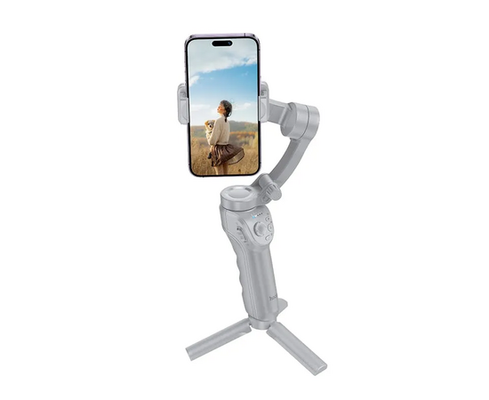  Монопод стабилизатор HOCO K24 Support 3-axis smart gimbal (серый) 
