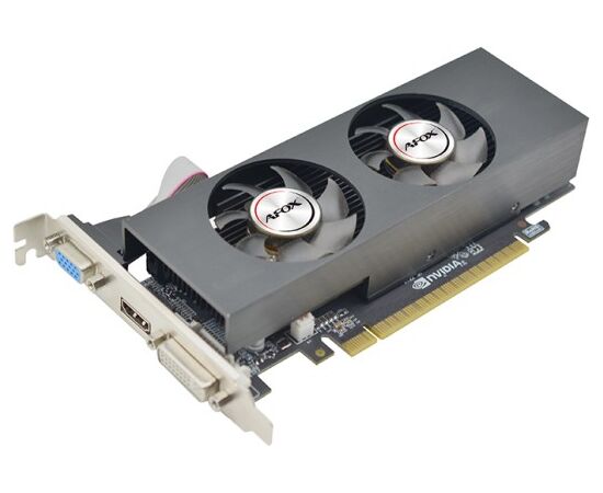  Видеокарта Afox GeForce GTX750 AF750-2048D5H6-V3 2GB GDDR5 128BIT DVI HDMI VGA ATX SINGLE FAN 