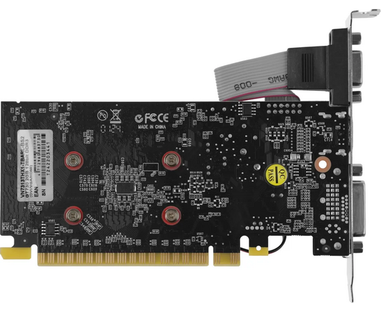  Видеокарта Biostar Nvidia GeForce GT 730 VN7313THX1 GT730-2GB D3 LP (GF108) 2ГБ GDDR3, Low Profile, Ret 