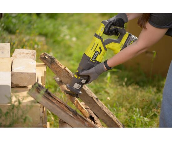  Пила сабельная Ryobi One+ R18RS7-0 (5133003809) бесщеточная без АКБ и ЗУ 