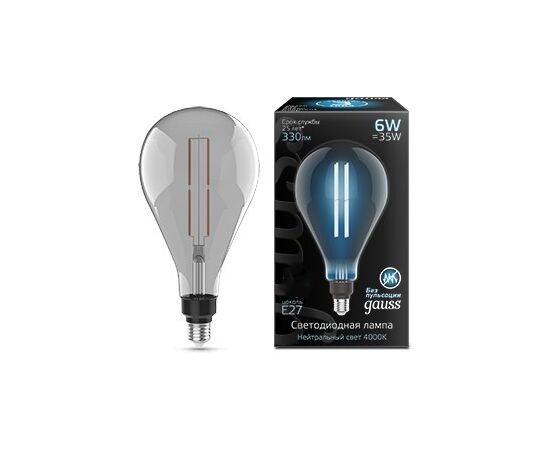  Лампа GAUSS E27 179802205 LED шар 6В одна шт. 