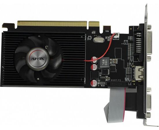 Видеокарта AFOX AFR5220-1024D3L5 Radeon R5 220 1GB DDR3 64Bit DVI HDMI VGA LP Single Fan 