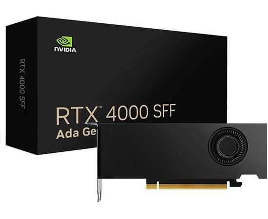  Видеокарта Nvidia RTX 4000 VGA SFF Ada (900-5G192-2270-000), 20 GB GDDR6 ECC, mDP 1.4a, PCI Express 4.0 x16 