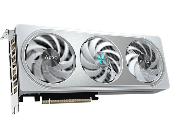  Видеокарта Gigabyte Nvidia GeForce RTX 5060TI Aero OC (GV-N506TAero OC-8GD 1.0) 8ГБ, GDDR7, Ret 