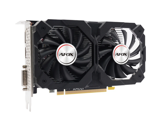  Видеокарта Afox RX550 4GB (AFRX550-4096D5H2-V4) GDDR5 128bit DVI DP HDMI 2Fan RTL 