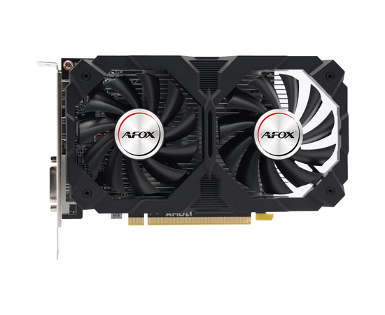  Видеокарта Afox RX550 8GB (AFRX550-8192D5H2-V2) GDDR5 128bit DVI DP HDMI 2Fan RTL 