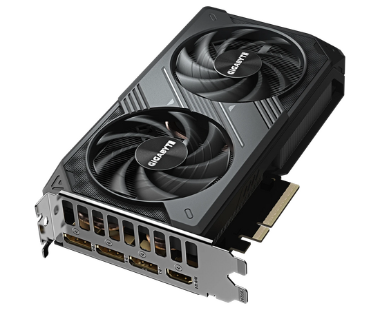  Видеокарта Gigabyte RTX5060 Windforce OC 8GB (GV-N5060WF2OC-8GD) GDDR7 128bit 3xDP HDMI 2Fan RTL 