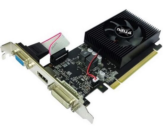  Видеокарта Ninja (Sinotex) GT240 1GB (NK24NP013F) GDDR3 128bit VGA DVI HDMI 1Fan RTL 