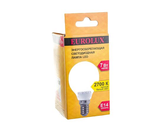  Лампа светодиодная Eurolux LL-E-G45-7W-230-2 