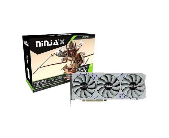  Видеокарта Ninja (Sinotex) RTX 3070Ti 8GB NF307TI86F GDDR6X 256BIT 3xDP HDMI 3Fan RTL 