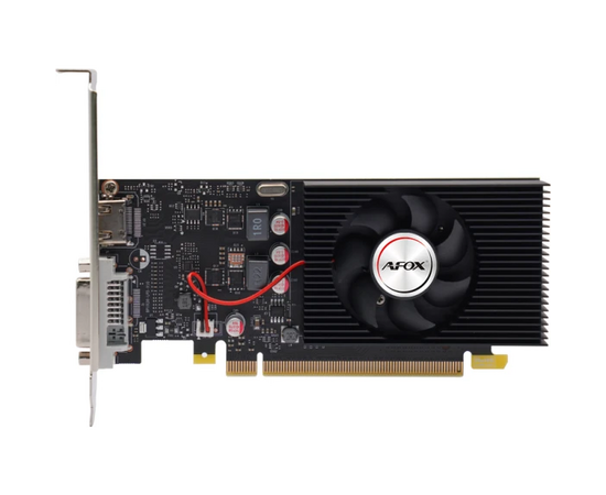  Видеокарта AFOX GT1030 2GB (AF1030-2048D5L8) DDR5 64Bit DVI/HDMI ATX Single Fan RTL 