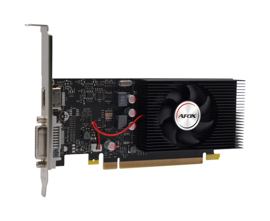  Видеокарта AFOX GT1030 2GB (AF1030-2048D5L8) DDR5 64Bit DVI/HDMI ATX Single Fan RTL 