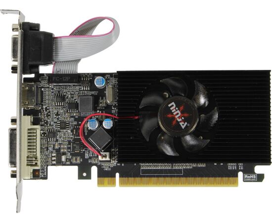  Видеокарта Sinotex Ninja GT610 (NK61NP013F) PCIE (48SP) 1G 64BIT DDR3 (DVI/HDMI/CRT), RTL 