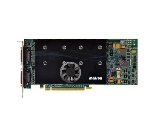  Видеокарта Matrox (MURA-MPX40HF) 4 outputs PCIe x16 (Gen2) 2GB1 64 Gbit/sec, SL-DVI  2048x1152 RGB (VGA) 2048x1536 