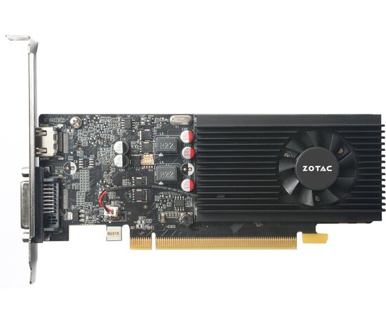  Видеокарта Zotac GeForce GT 1030 (ZT-P10300A-10L) 2GB GDDR5 ,64bit, HDCP, HDMI/DVD-D, RTL 