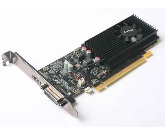  Видеокарта Zotac GeForce GT 1030 (ZT-P10300A-10L) 2GB GDDR5 ,64bit, HDCP, HDMI/DVD-D, RTL 