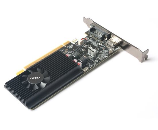  Видеокарта Zotac GeForce GT 1030 (ZT-P10300A-10L) 2GB GDDR5 ,64bit, HDCP, HDMI/DVD-D, RTL 
