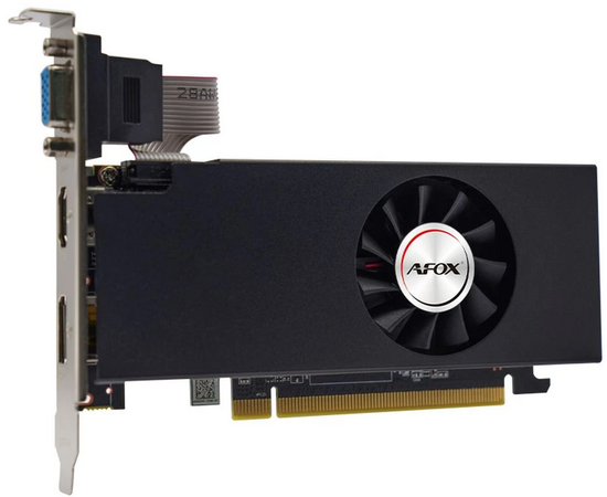  Видеокарта Afox RX550 4GB (AFRX550-4096D5L2-V3) GDDR5 128bit VGA DP HDMI 1Fan LP RTL 