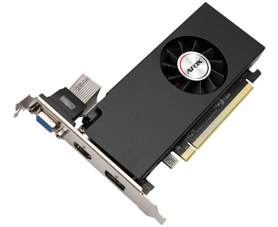  Видеокарта Afox RX550 4GB (AFRX550-4096D5L2-V3) GDDR5 128bit VGA DP HDMI 1Fan LP RTL 