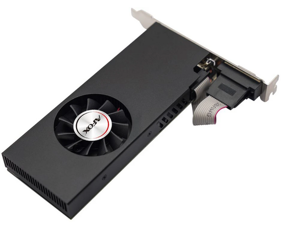  Видеокарта Afox RX550 4GB (AFRX550-4096D5L2-V3) GDDR5 128bit VGA DP HDMI 1Fan LP RTL 