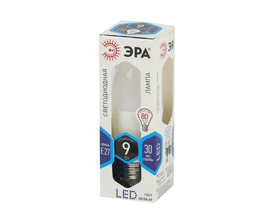  Лампочка Эра LED B35-9W-840-E27 