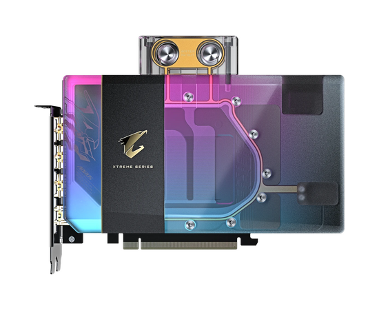  Видеокарта Gigabyte Nvidia GeForce RTX 5080 Aorus Xtreme Waterforce WB OC 16Gb (GV-N5080AORUSX WB-16GD) 
