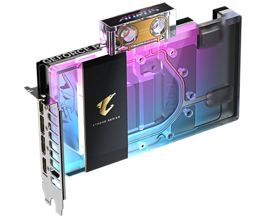  Видеокарта Gigabyte Nvidia GeForce RTX 5080 Aorus Xtreme Waterforce WB OC 16Gb (GV-N5080AORUSX WB-16GD) 