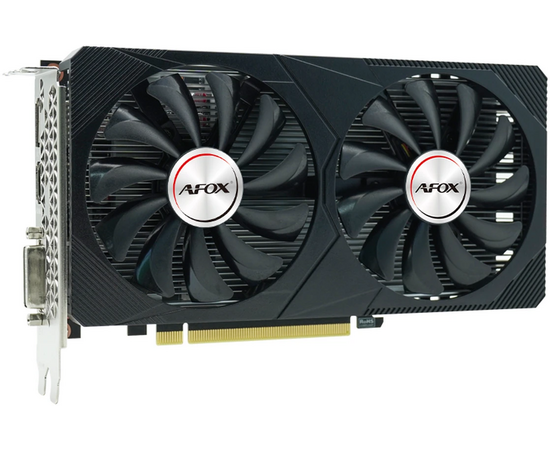  Видеокарта Afox GTX1650 4GB (AF1650-4096D6H3-V8) GDDR6 128bit DVI DP HDMI 2Fan RTL 