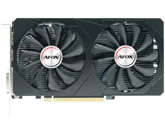  Видеокарта Afox GTX1650 4GB (AF1650-4096D6H3-V8) GDDR6 128bit DVI DP HDMI 2Fan RTL 