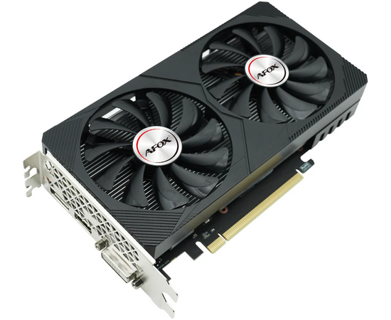  Видеокарта Afox GTX1650 4GB (AF1650-4096D6H3-V8) GDDR6 128bit DVI DP HDMI 2Fan RTL 