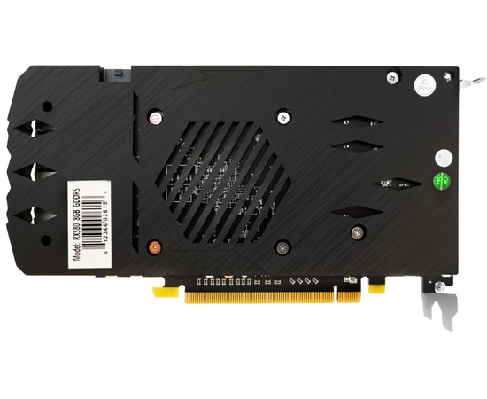  Видеокарта CBR Radeon RX 580 8G (VGA-STX580-8G-RTL), GDDR5, 256BIT, 2048, 1168MHz, Dual fan PCIE 3.0, 150W (HDMI/2xDP) 