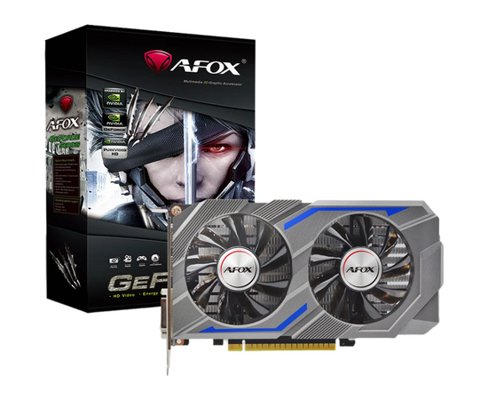  Видеокарта Afox GTX1650 Super Gaming 4GB (AF1650S-4096D6H1-V4) GDDR6 128bit DP DVI HDMI 2Fan RTL 