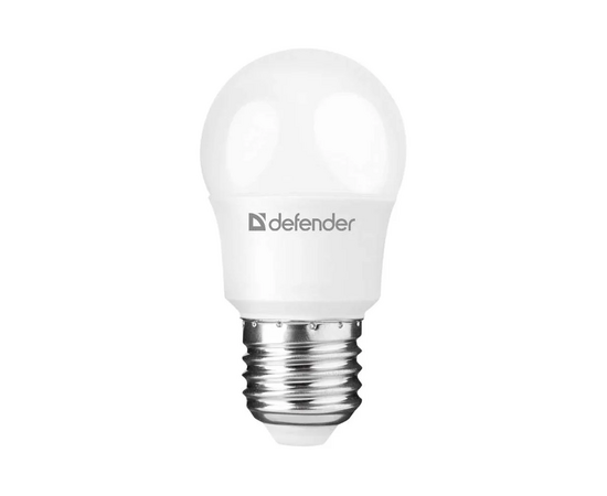  Лампа светодиодная DEFENDER P45 (95219) 10Вт E27 3000К шар теплый белый (10/100) 