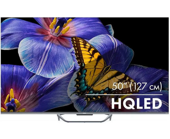  50" Телевизор Haier Smart TV S4 серебристый 3840x2160, 4K Ultra HD, 60 Гц, Wi-Fi, Smart TV, Android TV 