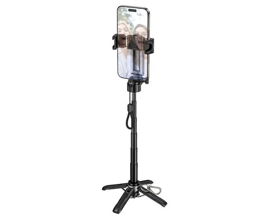  Монопод HOCO K27 Magic portable mini live broadcast stand Black 