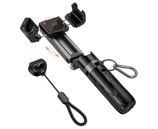  Монопод HOCO K27 Magic portable mini live broadcast stand Black 